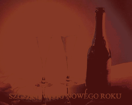 Wino szczęśliwego nowego roku